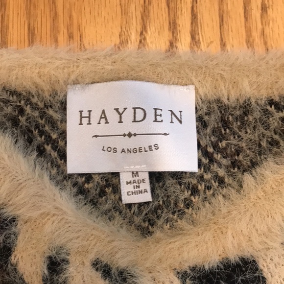 Hayden Feelinf Ferocious Leopard Print Sweater - Picture 3 of 4